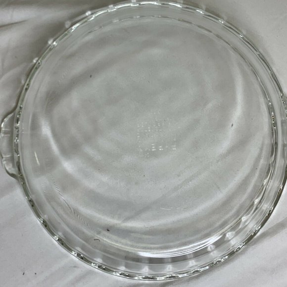 Vintage Pyrex 229 Clear Glass Deep Dish Pie Plate - Picture 2 of 5